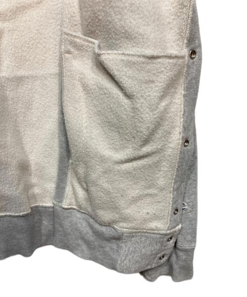 Champion（チャンピオン）Champion (チャンピオン) スナップカーディガン グレー サイズ:Mの古着・服飾アイテム