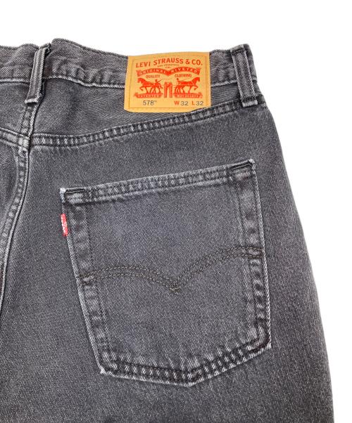 LEVI'S（リーバイス）LEVI'S (リーバイス) 578バギーデニムパンツ ブラック サイズ:W32×L32の古着・服飾アイテム