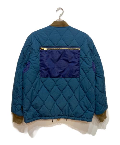 DIESEL（ディーゼル）DIESEL (ディーゼル) J-FOOT REVERSIBLE BOMBER JACKET ネイビー サイズ:Ｍの古着・服飾アイテム