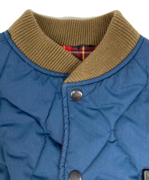 DIESEL（ディーゼル）DIESEL (ディーゼル) J-FOOT REVERSIBLE BOMBER JACKET ネイビー サイズ:Ｍの古着・服飾アイテム