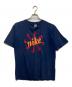 NIKE（ナイキ）の古着「90s 風車ロゴプリントTシャツ」｜ネイビー