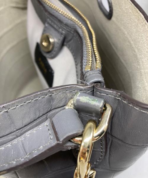 FURLA（フルラ）FURLA (フルラ) ダナエ2WAYバッグ グレーの古着・服飾アイテム