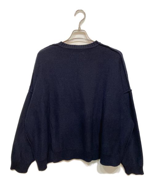TTT MSW（ティー）TTT MSW (ティー) DAIRIKU (ダイリク) American Dream Inside-out Knit ネイビー サイズ:FREEの古着・服飾アイテム