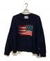 TTT MSW（ティー）の古着「American Dream Inside-out Knit」｜ネイビー