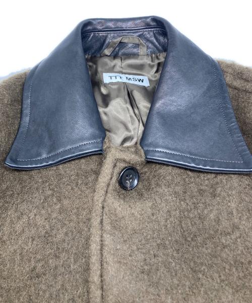 TTT MSW（ティー）TTT MSW (ティー) Loopyam short coat グリーン サイズ:Lの古着・服飾アイテム