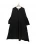 CFCL（シーエフシーエル）の古着「POTTERY SHORT BELL SLEEVE FLARE DRESS」｜ブラック