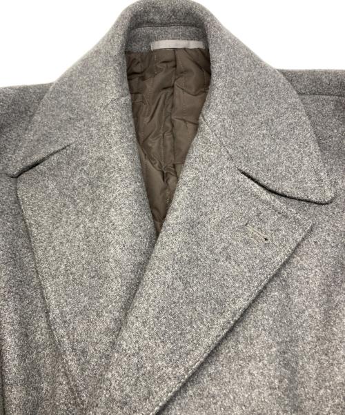 ARMANI COLLEZIONI（アルマーニ コレツィオーニ）ARMANI COLLEZIONI (アルマーニ コレツィオーニ) ウールコート グレー サイズ:54の古着・服飾アイテム