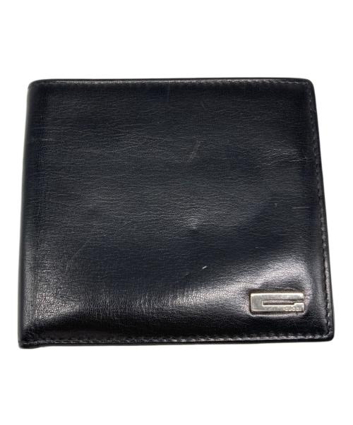 GUCCI（グッチ）GUCCI (グッチ) 2つ折り財布 ブラックの古着・服飾アイテム