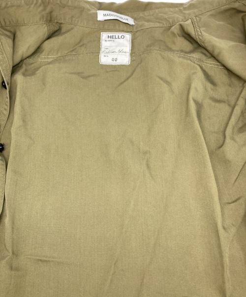 MADISON BLUE（マディソンブルー）MADISON BLUE (マディソンブルー) HAMPTON SHIRT オリーブ サイズ:00（XS)の古着・服飾アイテム