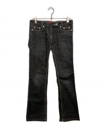Vivienne Westwood RED LABEL（ヴィヴィアンウエストウッドレッドレーベル）の古着「フレアデニム」｜インディゴ