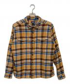 Patagoniaパタゴニア）の古着「フィヨルドフランネルシャツ」｜ブラウン