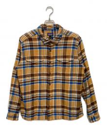 Patagonia（パタゴニア）の古着「フィヨルドフランネルシャツ」｜ブラウン