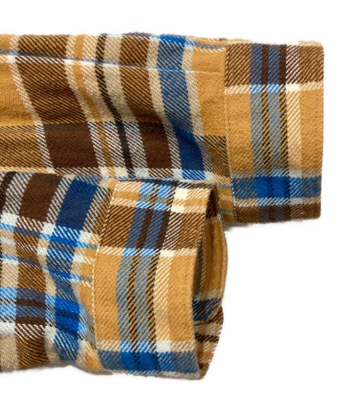 Patagonia（パタゴニア）Patagonia (パタゴニア) フィヨルドフランネルシャツ ブラウン サイズ:Lの古着・服飾アイテム