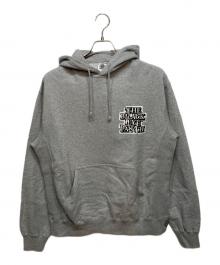 BlackEyePatch（ブラックアイパッチ）の古着「Torn OG Label Hoodie」｜グレー