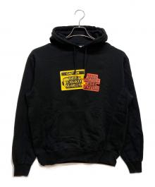 BlackEyePatch×WACKO MARIA（ブラックアイパッチ×ワコマリア）の古着「プローバー スウェット シャツ」｜ブラック