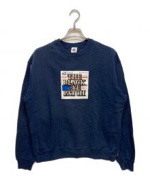 BlackEyePatch（ブラックアイパッチ）の古着「クルーネックスウェット」｜ネイビー