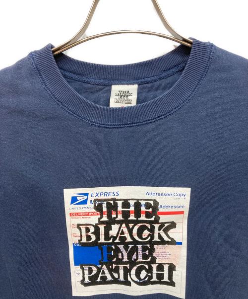 BlackEyePatch（ブラックアイパッチ）BlackEyePatch (ブラックアイパッチ) クルーネックスウェット ネイビー サイズ:Mの古着・服飾アイテム