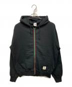 BlackEyePatchブラックアイパッチ）の古着「BRAND ORIGIN COLORED ZIP HOODIE」｜ブラック