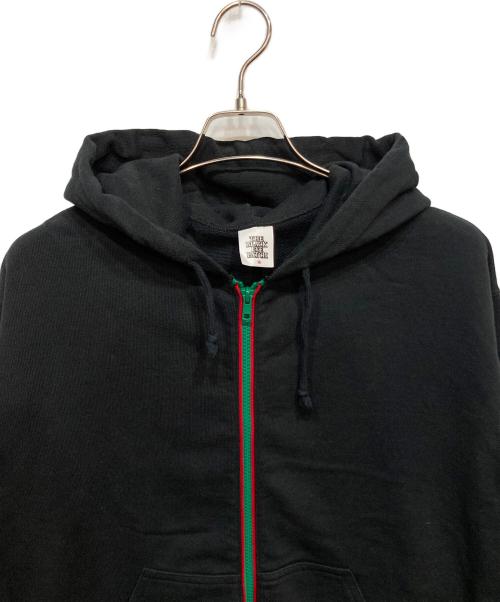 BlackEyePatch（ブラックアイパッチ）BlackEyePatch (ブラックアイパッチ) BRAND ORIGIN COLORED ZIP HOODIE ブラック サイズ:Mの古着・服飾アイテム