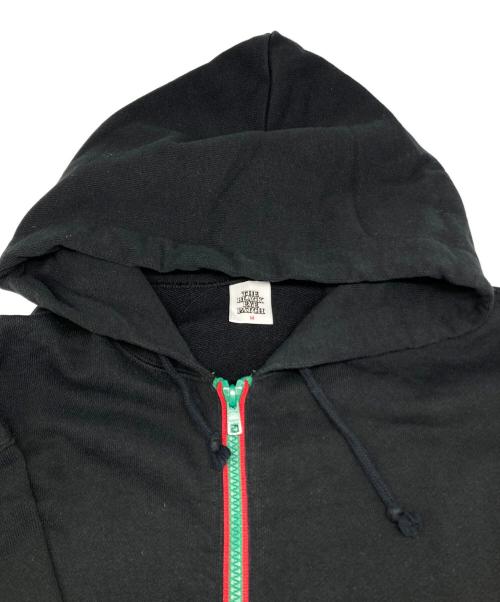 BlackEyePatch（ブラックアイパッチ）BlackEyePatch (ブラックアイパッチ) BRAND ORIGIN COLORED ZIP HOODIE ブラック サイズ:Mの古着・服飾アイテム