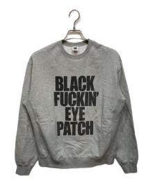 BlackEyePatch（ブラックアイパッチ）の古着「クルーネックスウェット」｜グレー