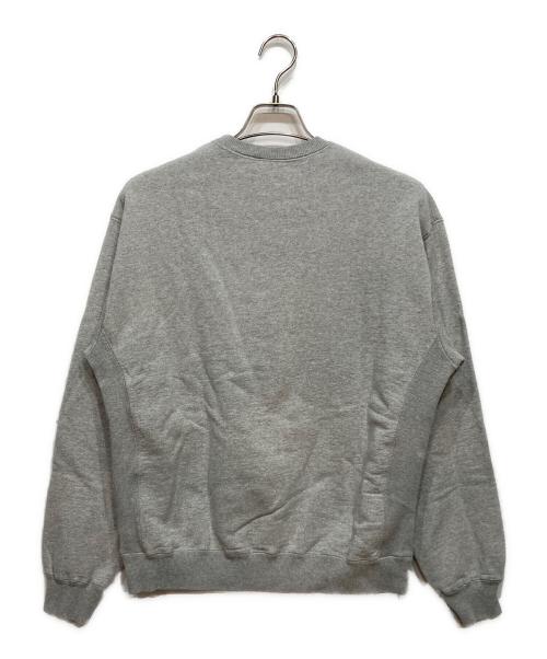 BlackEyePatch（ブラックアイパッチ）BlackEyePatch (ブラックアイパッチ) クルーネックスウェット グレー サイズ:Mの古着・服飾アイテム