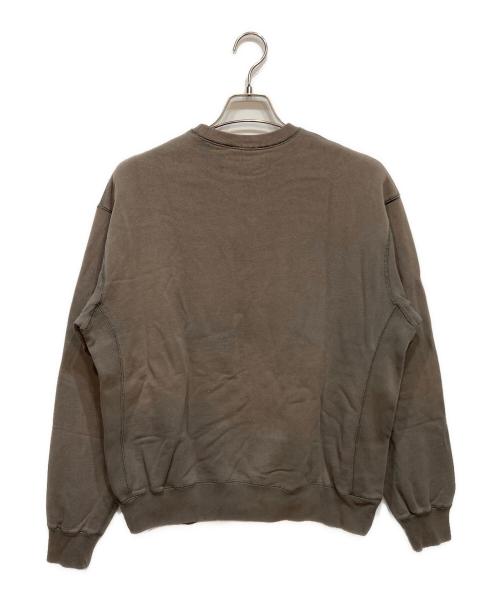 BlackEyePatch（ブラックアイパッチ）BlackEyePatch (ブラックアイパッチ) B EMBLEM CREW SWEAT ベージュ サイズ:Mの古着・服飾アイテム