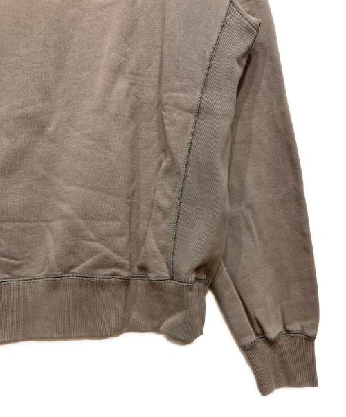 BlackEyePatch（ブラックアイパッチ）BlackEyePatch (ブラックアイパッチ) B EMBLEM CREW SWEAT ベージュ サイズ:Mの古着・服飾アイテム