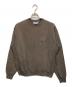 BlackEyePatch（ブラックアイパッチ）の古着「B EMBLEM CREW SWEAT」｜ベージュ