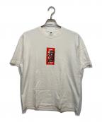 BlackEyePatchブラックアイパッチ）の古着「HANDLE WITH CARE TEE」｜ホワイト