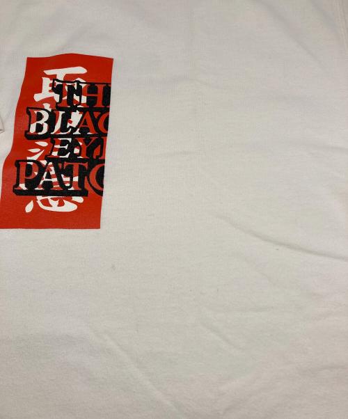 BlackEyePatch（ブラックアイパッチ）BlackEyePatch (ブラックアイパッチ) HANDLE WITH CARE TEE ホワイト サイズ:Mの古着・服飾アイテム