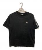 BlackEyePatchブラックアイパッチ）の古着「Kanji Taped Tee」｜ブラック