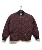 WACKO MARIA×Dickiesワコマリア×ディッキーズ）の古着「LEOPARD QUILTED JACKET」｜レッド