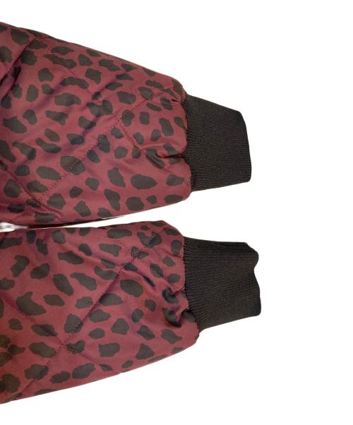 WACKO MARIA（ワコマリア）WACKO MARIA (ワコマリア) Dickies (ディッキーズ) LEOPARD QUILTED JACKET レッド サイズ:Sの古着・服飾アイテム