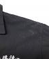 中古・古着 BlackEyePatch (ブラックアイパッチ) HWC LABEL EMBROIDERED OPEN COLLER SHIRT ブラック サイズ:S：8000円