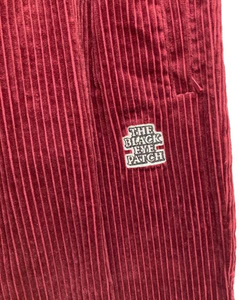 BlackEyePatch（ブラックアイパッチ）BlackEyePatch (ブラックアイパッチ) コーデュロイパンツ レッド サイズ:Sの古着・服飾アイテム