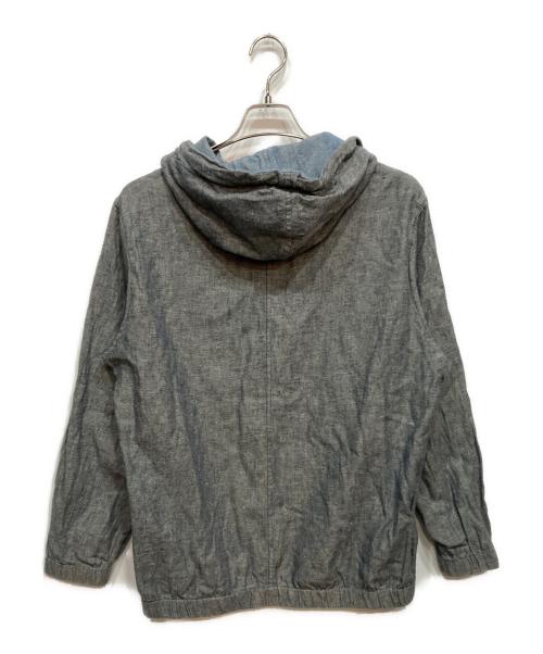 FRANK LEDER（フランクリーダー）FRANK LEDER (フランクリーダー) コットンリネン アノラック パーカー インディゴ サイズ:XSの古着・服飾アイテム