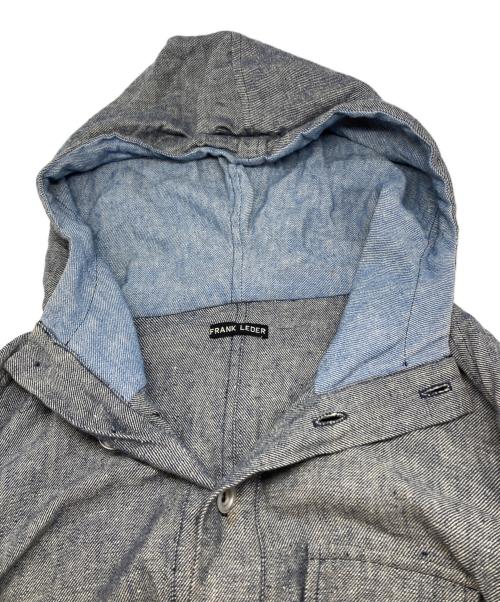 FRANK LEDER（フランクリーダー）FRANK LEDER (フランクリーダー) コットンリネン アノラック パーカー インディゴ サイズ:XSの古着・服飾アイテム