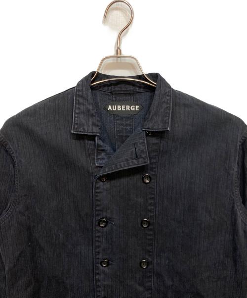 AUBERGE（オーベルジュ）AUBERGE (オーベルジュ) KOLLAR BN ジャケット ブラックインディゴ サイズ:38の古着・服飾アイテム