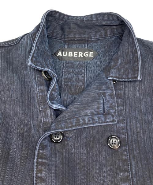 AUBERGE（オーベルジュ）AUBERGE (オーベルジュ) KOLLAR BN ジャケット ブラックインディゴ サイズ:38の古着・服飾アイテム