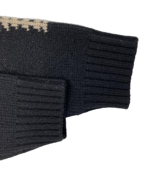 PENDLETON（ペンドルトン）PENDLETON (ペンドルトン) Vネックカーディガン ブラック サイズ:Ｍ 未使用品の古着・服飾アイテム