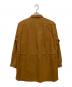 FRANK LEDER (フランクリーダー) BRUSHED COTTON DRAW STRING SHIRTS ブラウン サイズ:M：5000円