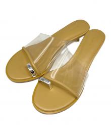 Le vernis×Noble（ル ベルニ×ノーブル）の古着「Toe ring sandals」｜ブラウン