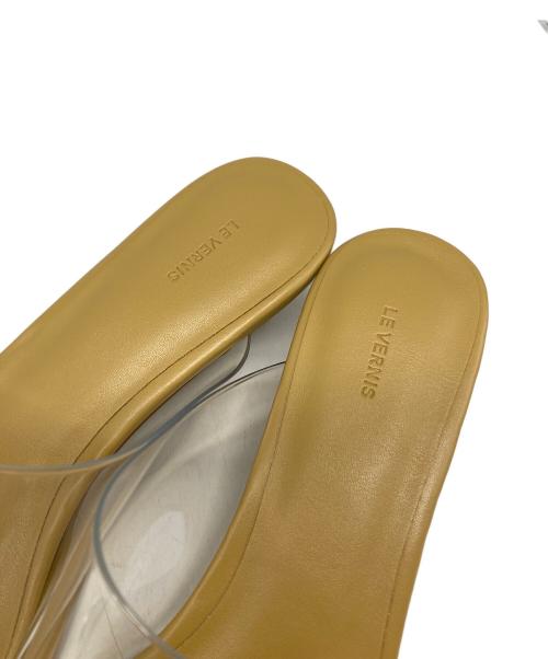 Le vernis（ル ベルニ）Le vernis (ル ベルニ) Noble (ノーブル) Toe ring sandals ブラウン サイズ:23㎝の古着・服飾アイテム