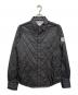 MONCLER GAMME BLEU（モンクレール ガム ブルー）の古着「CAMICIA キルティング ダウンシャツジャケット」｜ブラック