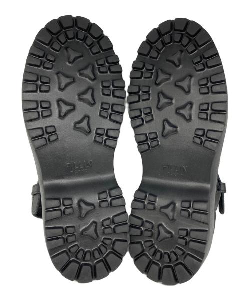 Filling Pieces（フィリングピース）Filling Pieces (フィリングピース) DEAN｜GURKHA グルカレザーサンダル ブラック サイズ:25㎝の古着・服飾アイテム