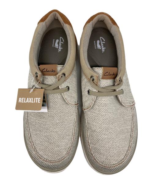 CLARKS（クラークス）CLARKS (クラークス) Relaxlite Lace ベージュ サイズ:26.5 未使用品の古着・服飾アイテム