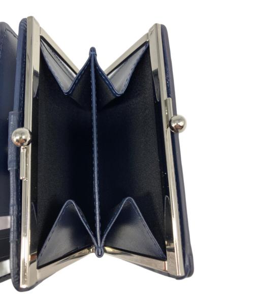 PAUL SMITH（ポールスミス）PAUL SMITH (ポールスミス) がま口チコンパクトウォレット ネイビー 未使用品の古着・服飾アイテム