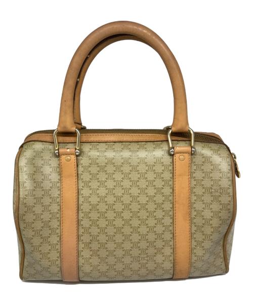 CELINE（セリーヌ）CELINE (セリーヌ) マカダム柄ミニボストンバッグ カーキの古着・服飾アイテム