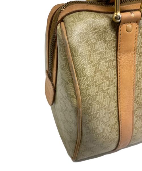 CELINE（セリーヌ）CELINE (セリーヌ) マカダム柄ミニボストンバッグ カーキの古着・服飾アイテム